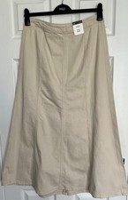 NEW M&S Ladies Ecru Denim
