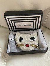 LULU GUINNESS Kooky Cat White