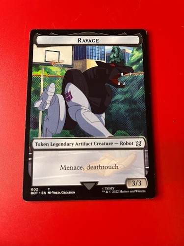 Ravage token transformers - ravage,