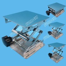 4'' Stainless Steel Lab Stand Table Scissor Lift laboratory Jiffy Jack