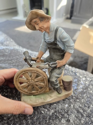 Lefton old man figurine - lefton,