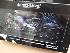 MINICHAMPS 1/12 YAMAHA YZRM1 GAULOISES FORTUNA TEAM VALENTINO ROSSI MOTO GP 2004
