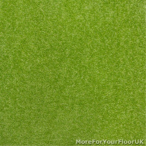 Green carpet loop twist saxony - twist,