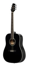 Dreadnought Acoustic Guitar with Linden Wood Top, Left-Handed Model
