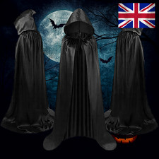 Adult Hooded Cloak Cape Long