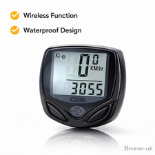 Wireless Bike Computer LCD