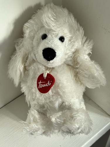 Trudi white poodle plush - plush, soft