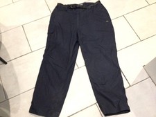 Craghoppers Thermal Fleece Lining Cargo Trousers W36 L30 Hiking Walking