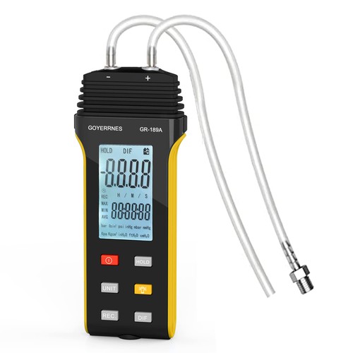 Digital manometer differential - digital,