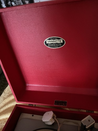 Dansette major deluxe21 - dansette, red