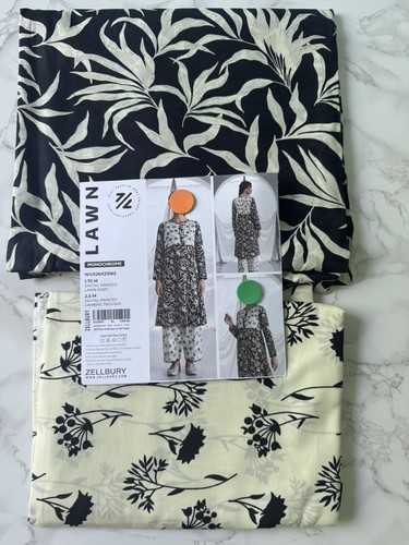 Zellbury piece unstitched - zellbury,