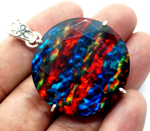 Excellent fire ammolite - excellent,