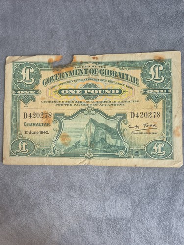 1942 goverment gibraltar - 1942, of