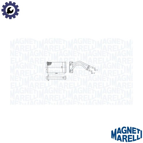 Heat exchanger interior - heat,