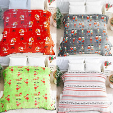 Christmas Throw Sherpa Fleece