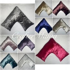 Handmade Crushed Velvet V