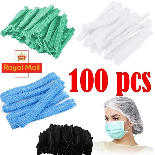 100 disposable caps hair - disposable, net