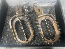 USED RAPTOR TITANIUM XTREME FOOTRESTS HONDA CRF250 04-26 CRF450 02-26 CR125/250