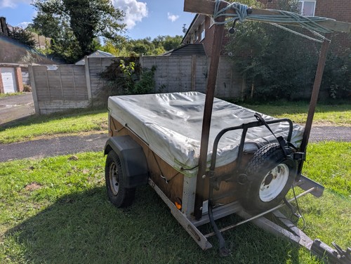 Small car camping - small, trailer