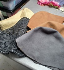Millinery felt hoods/cones - 3