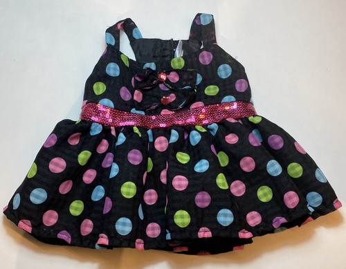 Build bear black - black, dot