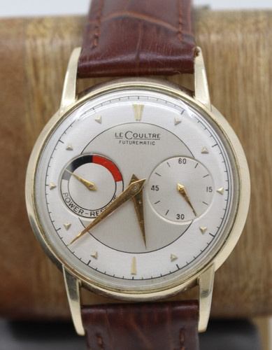 Lecoultre futurematic 10k - 10k, gold