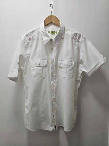 Red herring mens white - white, short