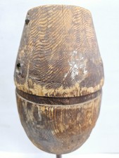 Superb Wood Wooden Hat Block