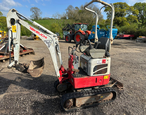 Takeuchi tb210r micro digger - tb210r,