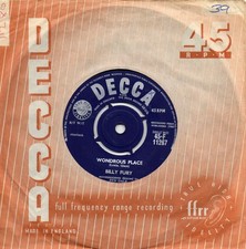 BILLY FURY  WONDROUS PLACE /