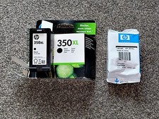 HP 350XL CB336EE BLACK + 351XL CB338EE TRI COLOUR INK CARTRIDGES SET. 2018, NEW