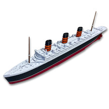 RMS Queen Mary Model Ship 1 Ft