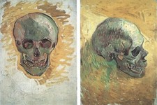 Skulls Vincent Van Gogh VG417 Reproduction Art Print A4 A3 A2 A1
