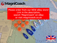 Magnetic Optimist sailing /