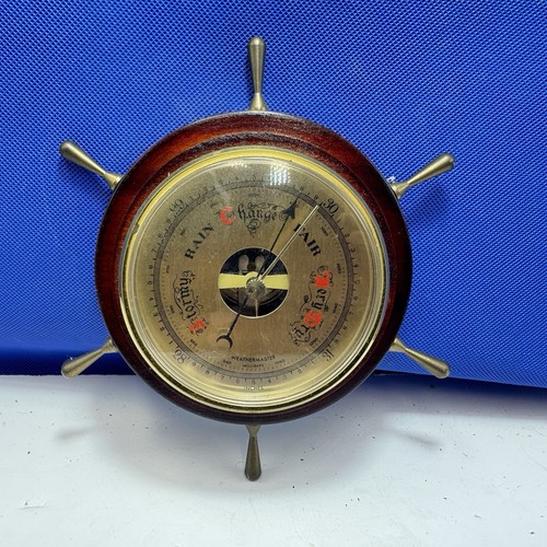 Weathermaster wall barometer - weathermaster,