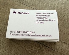Monarch Airlines Business