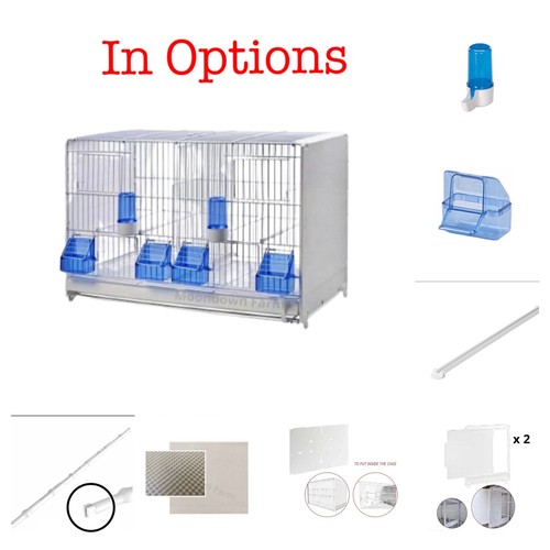 Double breeding cage 58cm - double,