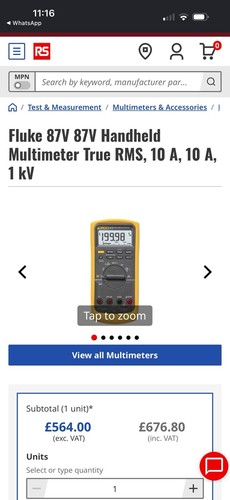 Fluke 87v handheld - 87v,