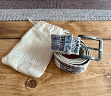 John Galliano designer belt