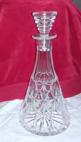 Vintage conical cut crystal - vintage,