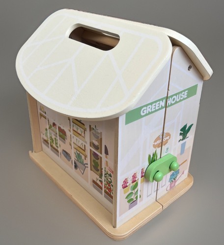 Little town wooden - little, greenhouse