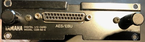 Yamaha cd8 aes card - 2, cd8-aes
