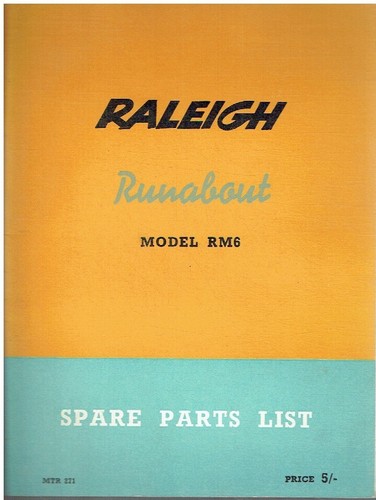 Raleigh rm6 runabout original - raleigh,
