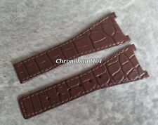 Genuine OEM Omega Constellation 28/16mm Brown Leather Déployant Watch Strap NEW!