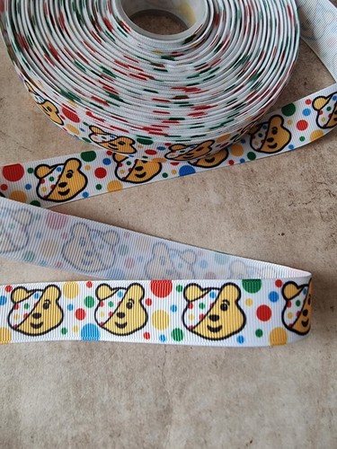 Pudsey bear grosgrain ribbon - , 1