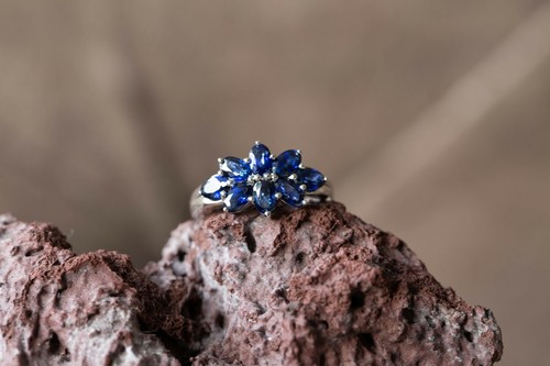 Sri lankan sapphire sterling - lankan,