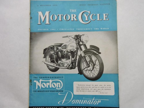 November 9th 1950 the motor - november,