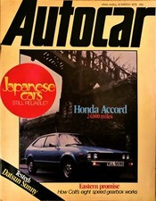AUTOCAR MAGAZINE 10-MAR-79 -