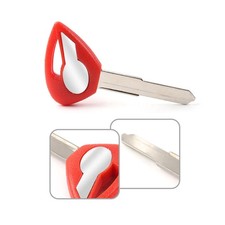 Blade Blank Ignition Key Red