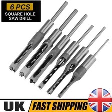 6pcs square hole saw auger - square,
